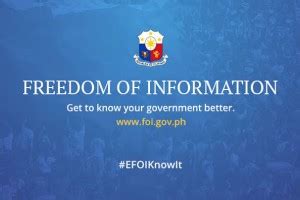 efoi agency login|Freedom of Information Order (Philippines) .
